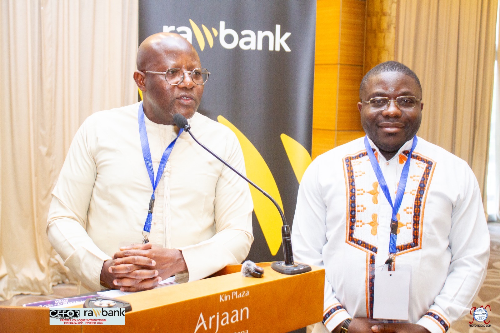 Jérémie WAMBO & Douglas FOTSO, initiateurs du Colloque